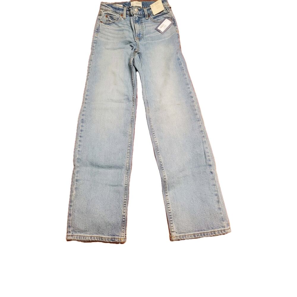 Women's Highest-Rise Vintage Straight Jeans Universal Thread - Picture 3 of 3